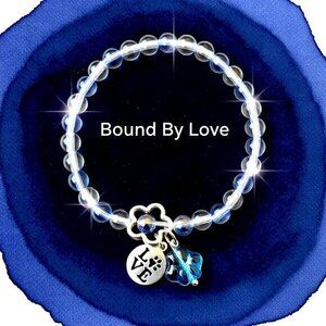 Shimmering Pet Lovers Stretch Bracelet 7" Wrists! Dog Cat Paws Pawprint Animal